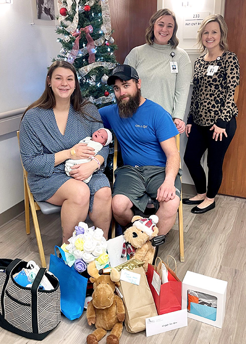 RAMC Birth Center's First Baby of 2024