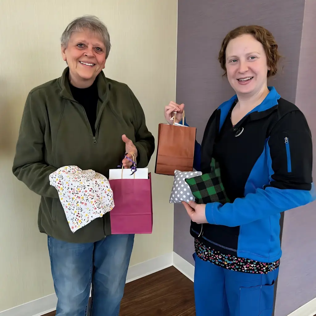 RAMC received Lynn's Legacy donation bags